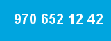 970 652 12 42 970 652 12 42